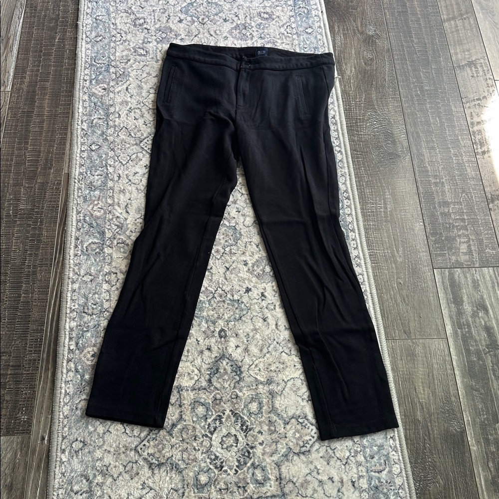 Blue by Saks fifth Avenue dark stretchy pants (large)